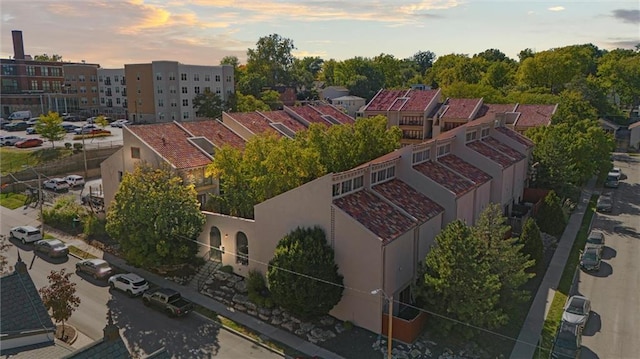 aerial view