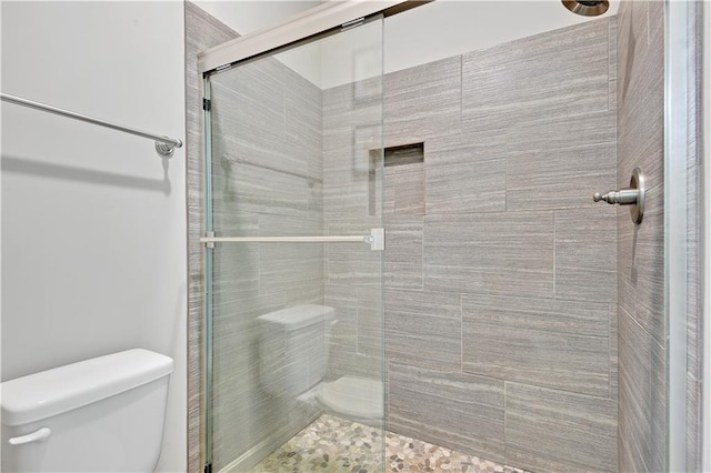 15908 Fontana St Unit 240, Overland Park, KS 66085 - full bathroom featuring toilet and a shower stall