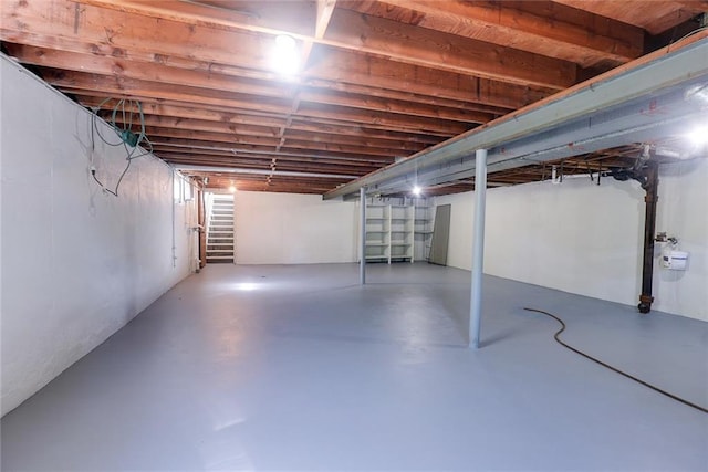 3001 S Hardy Ave, Independence, MO 64052 - basement featuring stairs