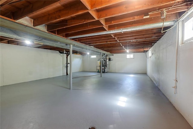 3001 S Hardy Ave, Independence, MO 64052 - below grade area with gas water heater