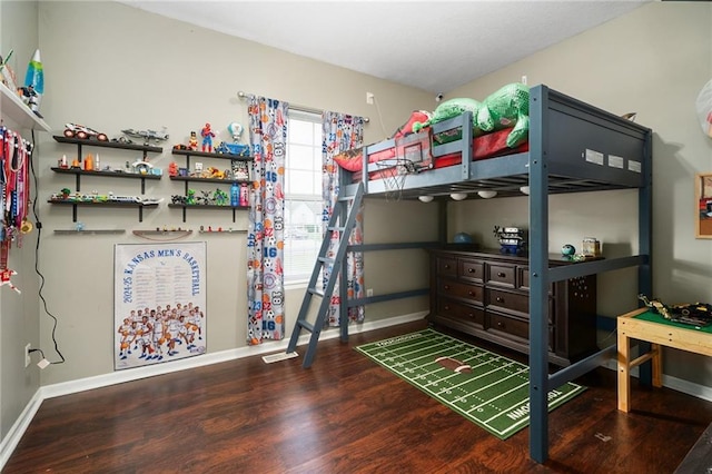 222 Prairie Ln, Wellsville, KS 66092 - bedroom with baseboards and wood finished floors