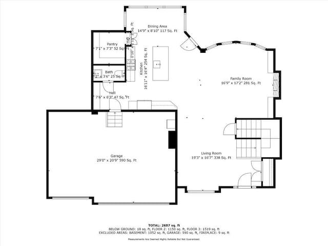 4813 NE Jamestown Dr, Lees Summit, MO 64064 - view of room layout