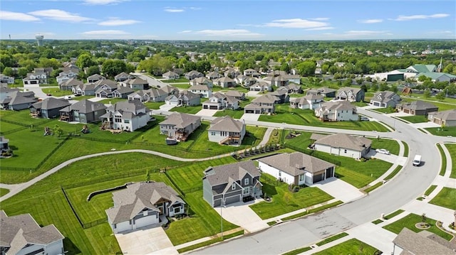 4813 NE Jamestown Dr, Lees Summit, MO 64064 - aerial perspective of suburban area