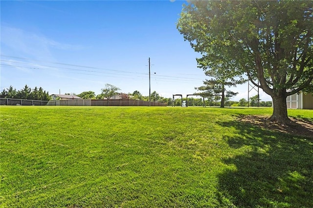 17699 157th Ter, Basehor, KS 66007 - view of yard featuring fence