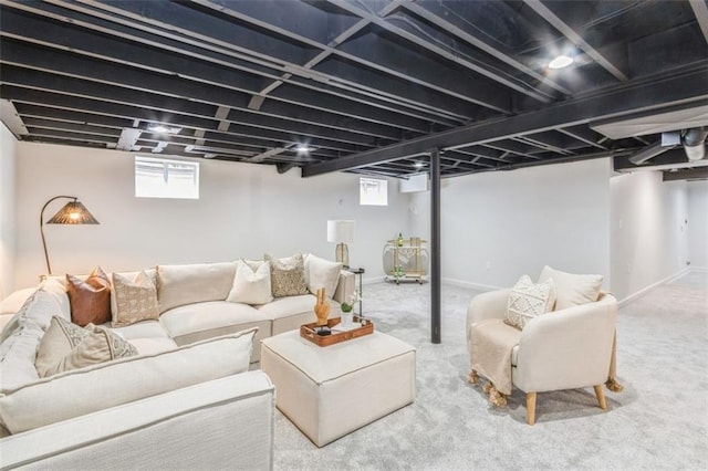 5008 W 79th St, Prairie Village, KS 66208 - view of carpeted living room