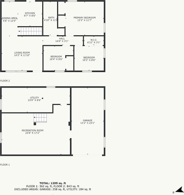 835 N 83rd Dr, Kansas City, KS 66112 - property floor plan