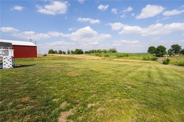 16805 266th Rd, Atchison, KS 66002 - view of green lawn with a view of rural / pastoral area
