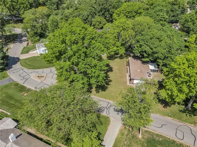 aerial overview of property's location