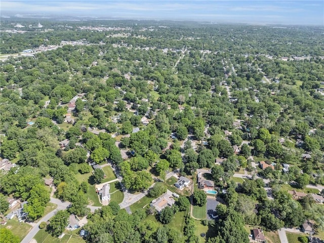 aerial view of property and surrounding area