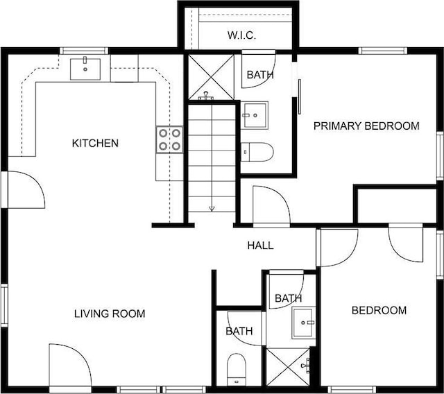 15608 E 267th St, Harrisonville, MO 64701 - home floor plan