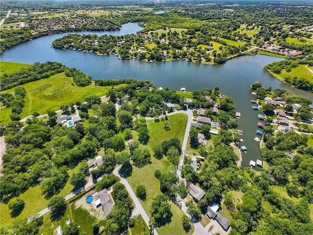 1717 NE Luther Rd, Lees Summit, MO 64086 - bird's eye view of a nearby body of water