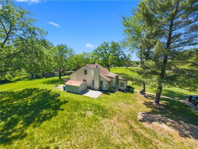 1717 NE Luther Rd, Lees Summit, MO 64086 - back of property with a yard