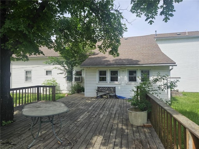 201 2nd St, Uniontown, KS 66779 - view of wooden terrace