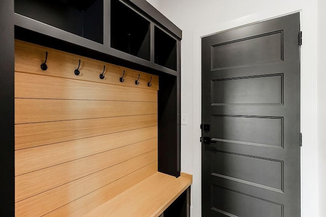 view of mudroom
