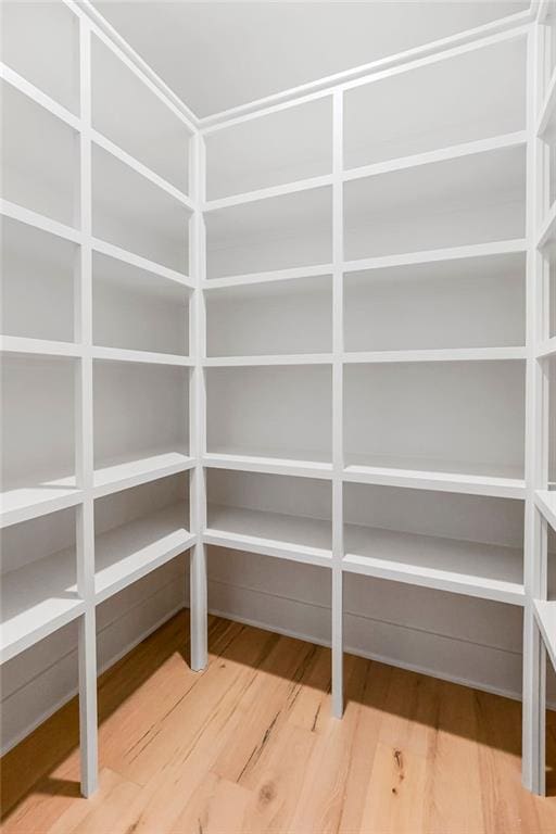 view of storage area