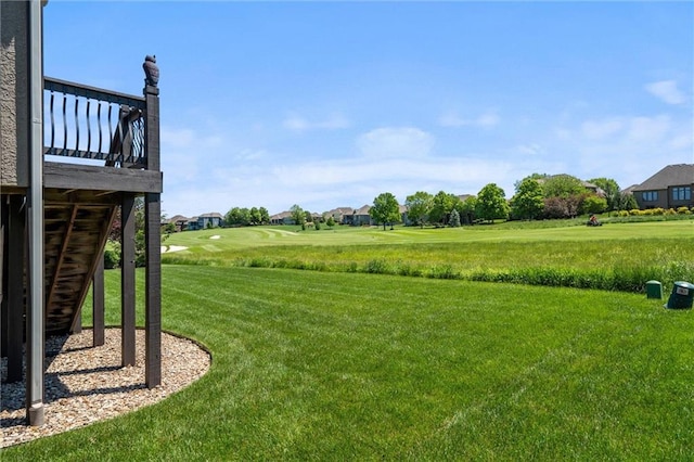 10233 N Prospect Ave, Kansas City, MO 64155 - view of grassy yard with view of golf course and a residential view