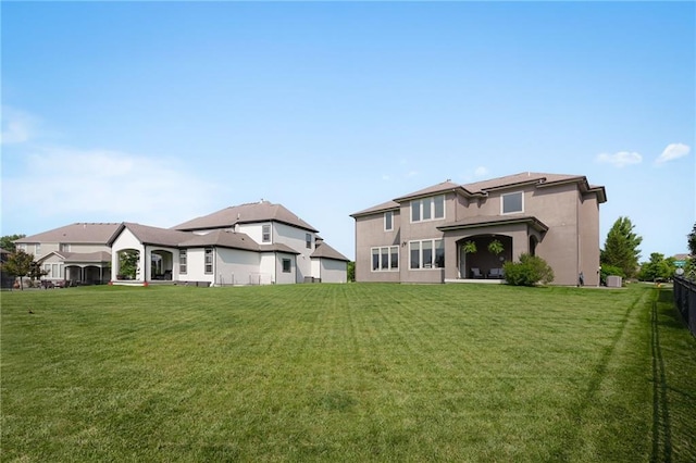 15601 Windsor St, Overland Park, KS 66224 - back of property with stucco siding