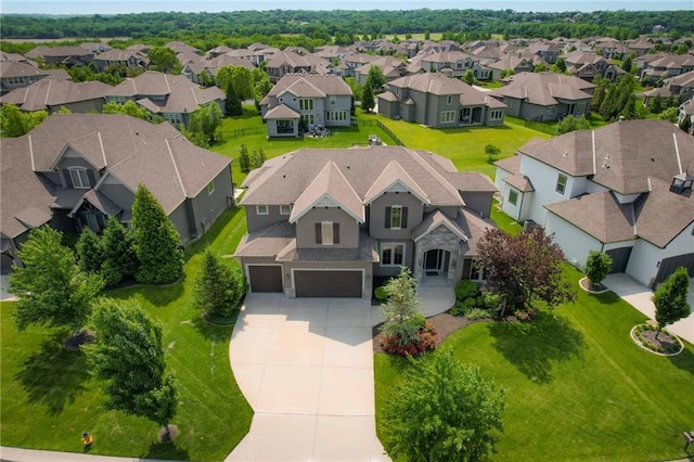 15601 Windsor St, Overland Park, KS 66224 - aerial perspective of suburban area