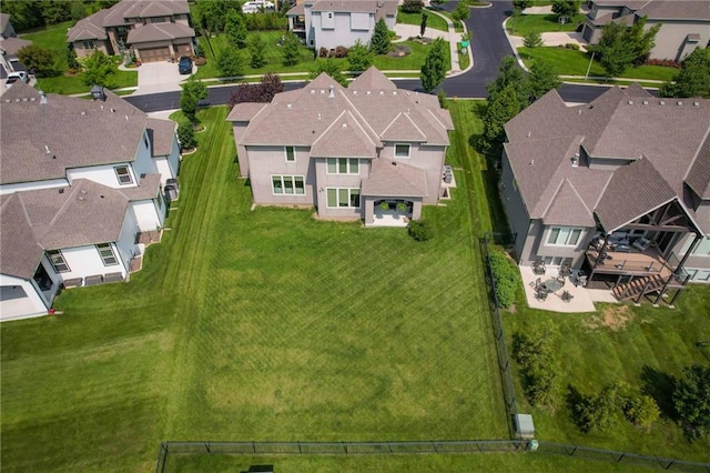 15601 Windsor St, Overland Park, KS 66224 - aerial perspective of suburban area