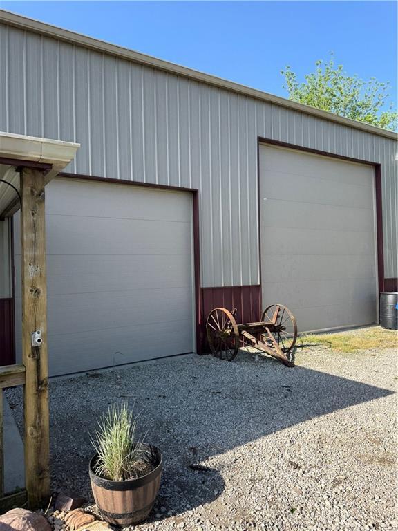 8000 County Road 43, Rosendale, MO 64483 - view of garage