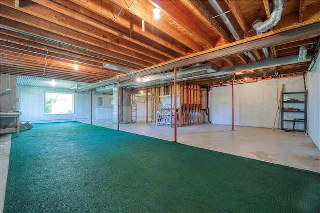 5714 Alden Ct, Shawnee, KS 66216 - below grade area featuring heating unit