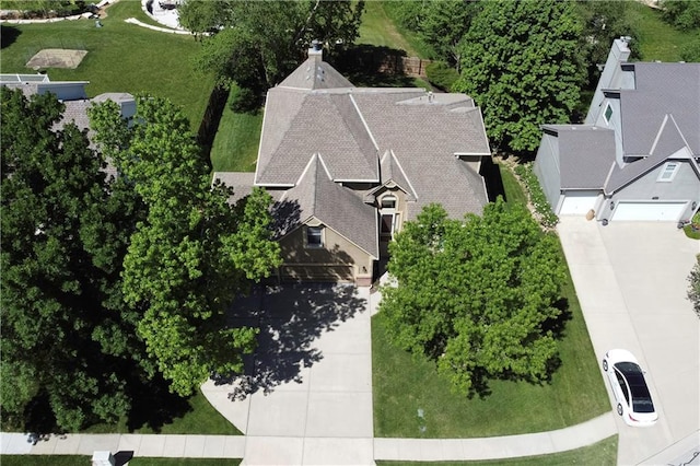 5714 Alden Ct, Shawnee, KS 66216 - view from above of property