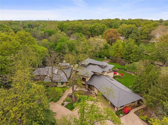 8700 Lee Blvd, Leawood, KS 66206 - view of subject property featuring a forest