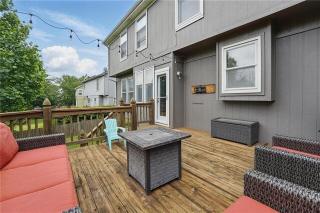 12287 S Mullen Rd, Olathe, KS 66062 - view of wooden terrace