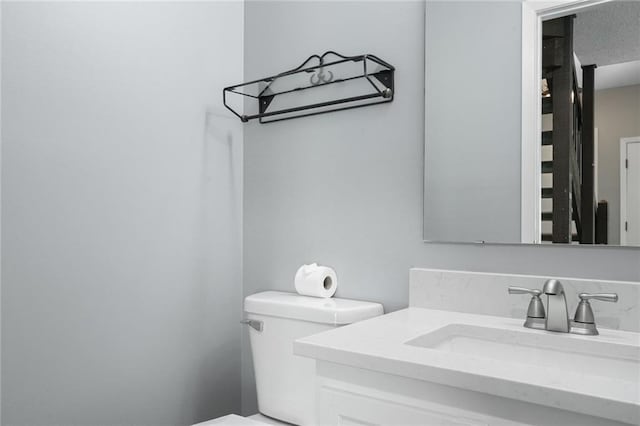 10981 Rosehill Rd, Overland Park, KS 66210 - half bathroom with toilet and vanity