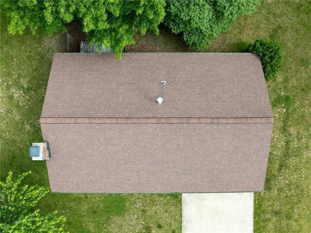 view of subject property
