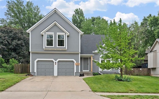 1051 E 121st St, Olathe, KS 66061 - traditional home featuring an attached garage, concrete driveway, and a shingled roof
