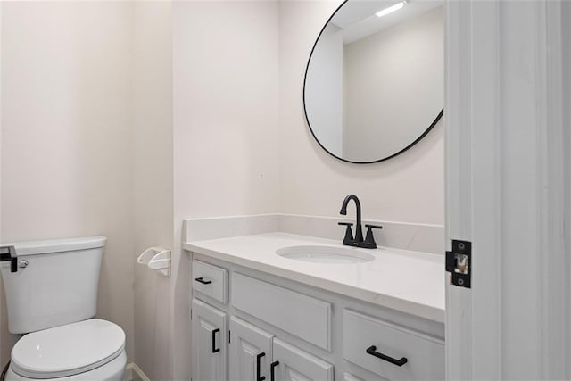 1051 E 121st St, Olathe, KS 66061 - bathroom featuring vanity and toilet
