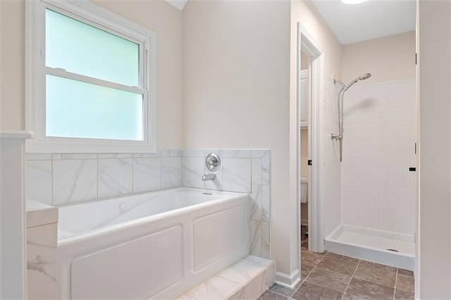 1051 E 121st St, Olathe, KS 66061 - bathroom with a bath and a shower stall