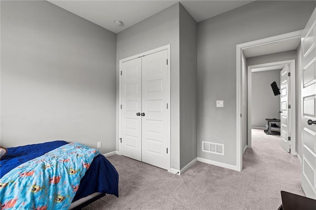 16025 Craig St, Basehor, KS 66007 - bedroom featuring carpet flooring, a closet, and baseboards