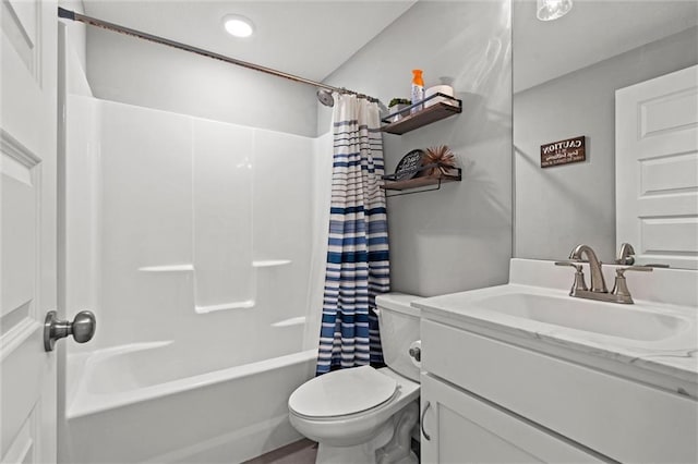16025 Craig St, Basehor, KS 66007 - full bath featuring vanity, toilet, and shower / bath combination with curtain