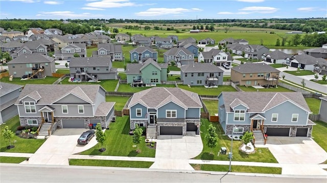 16025 Craig St, Basehor, KS 66007 - aerial perspective of suburban area