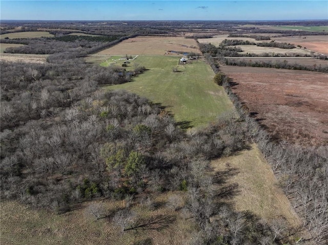 6721 S Read Rd Unit 1, Pleasanton, KS 66075 - aerial overview of property's location with rural landscape