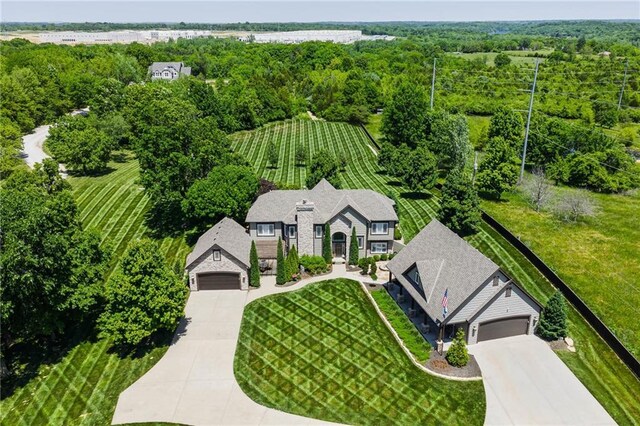 9500 Georgia Ave, Kansas City, KS 66109 - view of subject property featuring a heavily wooded area