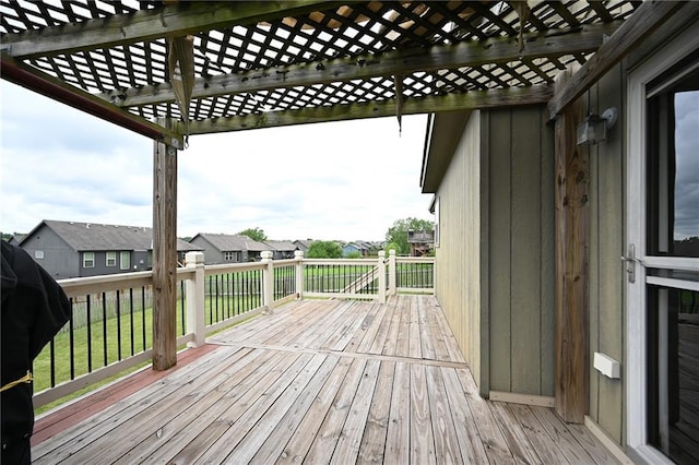 8941 NE 116th Pl, Kansas City, MO 64157 - view of wooden deck