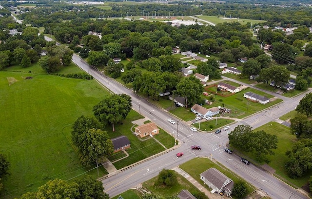 911 Limit St, Leavenworth, KS 66048 - bird's eye view of a tree filled landscape