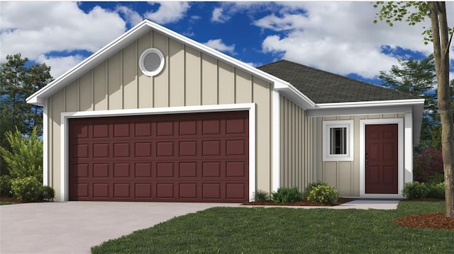 2118 Brook Ridge Cir, Tonganoxie, KS 66086 - garage featuring driveway