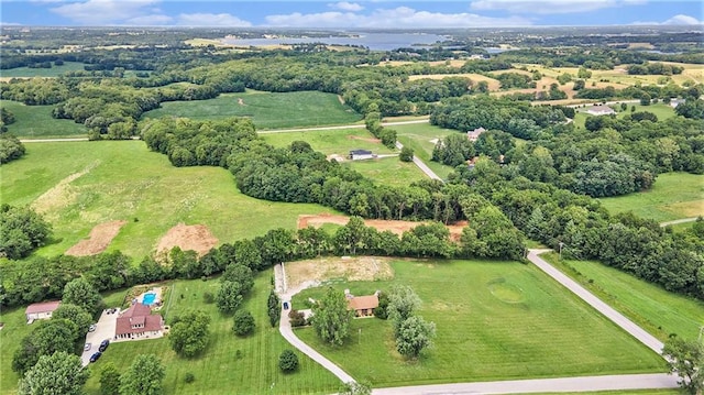 2018 Park Ln, Smithville, MO 64089 - aerial view of property's location with rural landscape