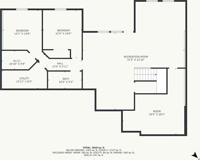 12750 N Arbor Way, Platte City, MO 64079 - room layout