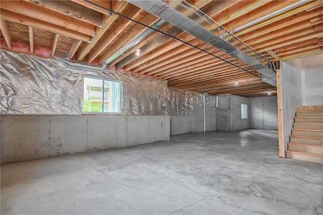 111 N Singletree St, Olathe, KS 66061 - basement featuring stairs