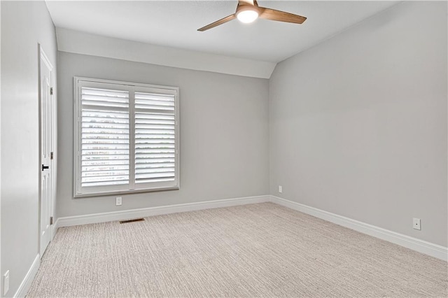 11349 Buena Vista St, Leawood, KS 66211 - unfurnished room featuring ceiling fan, baseboards, and carpet