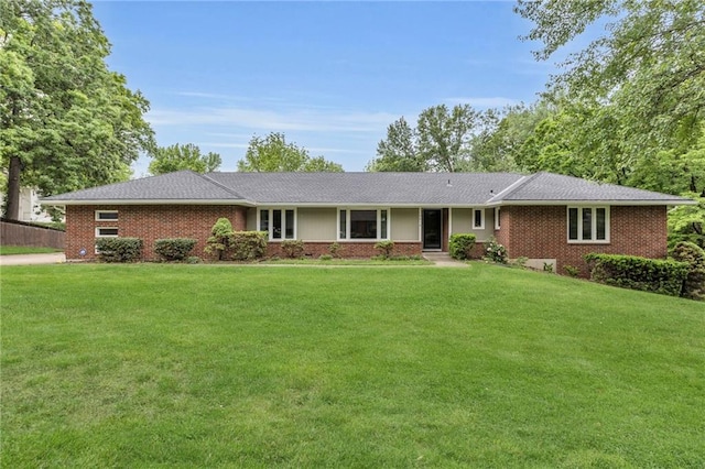4212 NW Briarcliff Ln, Kansas City, MO 64116 - single story home featuring brick siding
