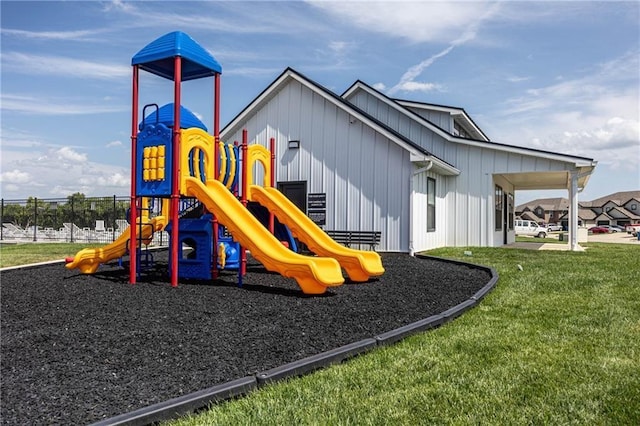 view of community playground