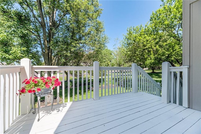 13238 Reeder St, Overland Park, KS 66213 - view of wooden terrace