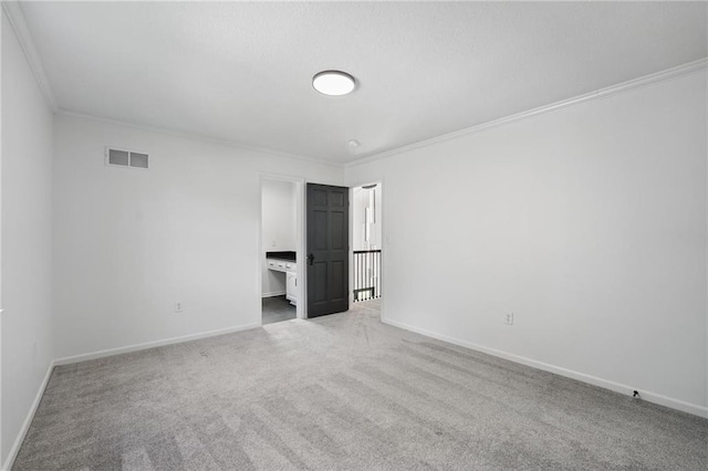 5263 SW Raintree Pkwy, Lees Summit, MO 64082 - spare room with ornamental molding, carpet, and baseboards
