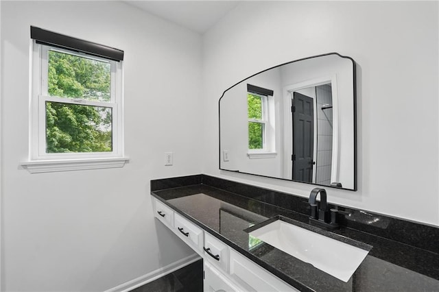 5263 SW Raintree Pkwy, Lees Summit, MO 64082 - bathroom featuring plenty of natural light and vanity